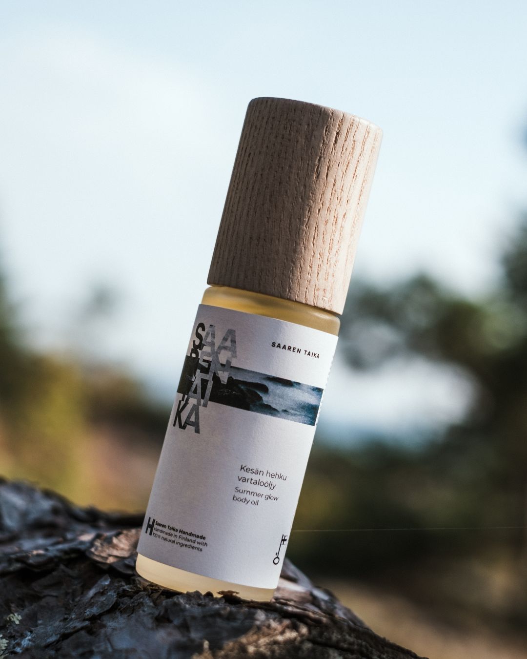 Kesän hehku vartaloöljy, jumalaisen tuoksuinen, nopeasti imeytyvä kuivaöljy vartalolle, 100% luonnollinen,vegaaninen, 50ml