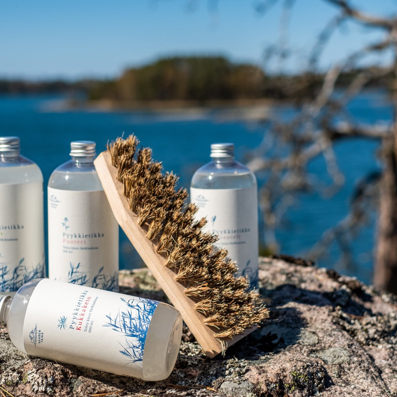 Saaren Taika 500ml Kukkaketo Pyykkietikka - Vegaaninen, Luonnollinen