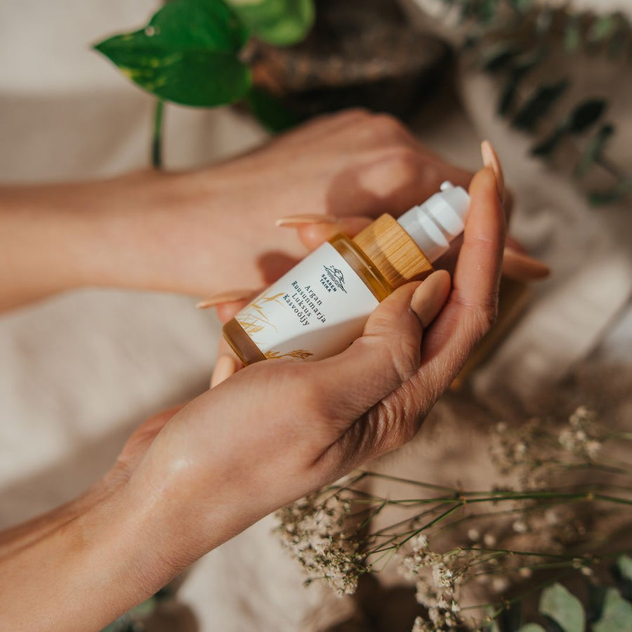 Argan Ruusunmarja Luksus kasvoöljy 30ml | Saaren Taika
