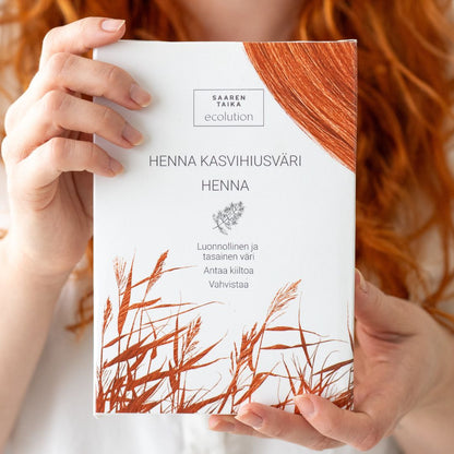 Kasvihiusväri Henna - Luonnollinen, vegaaninen - Saaren Taika Ecolution