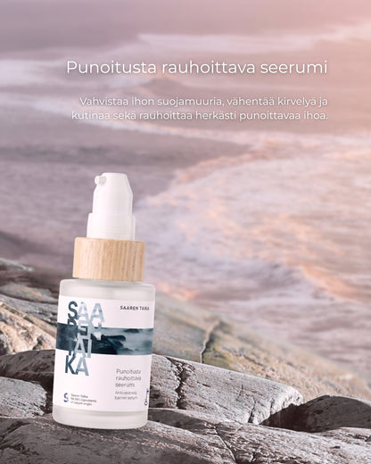 Punoitusta rauhoittava suojamuuria vahvistava seerumi