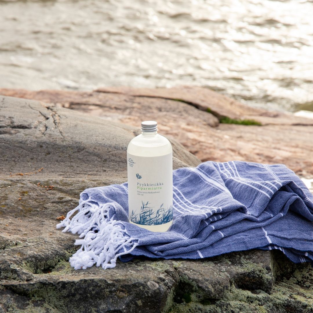 Pyykkietikka Piparminttu 500ml - 100% Biohajoava, ekologinen, vegaaninen, luonnollinen 🇫🇮