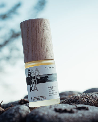 Rakkohauru Jojoba kasvoöljy, kevyt, nopeasti imeytyvä kasvoöljy epäpuhtaalle ja tasapainoa kaipaavalle iholle, 100 % luonnollinen, vegaaninen, 30 ml