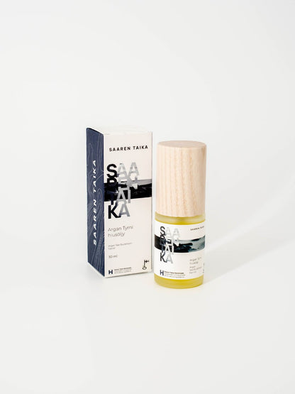 Argan Tyrni hiusöljy, erityisesti kuiville ja käsitellyille hiuksille, 100% luonnollinen, vegaaninen, 30ml