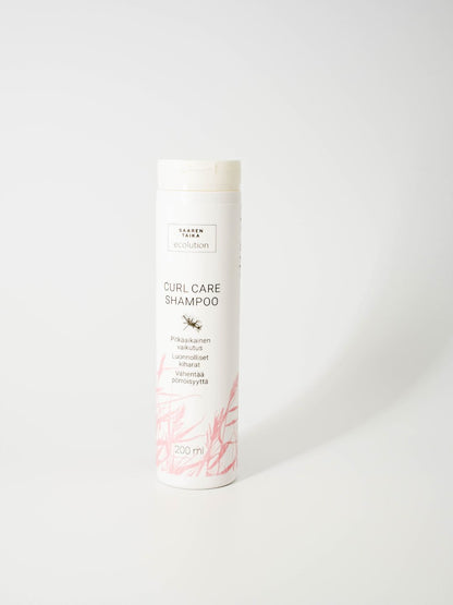 Curl Care shampoo | Erityisesti taipuisille ja kiharille hiuksille - Sulfaatiton, vegaaninen, 95% luonnollista - Saaren Taika Ecolution