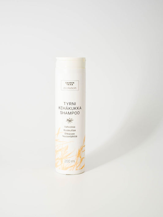 Tyrni kehäkukka shampoo | Sulfaatiton, vegaaninen, 94% luonnollista