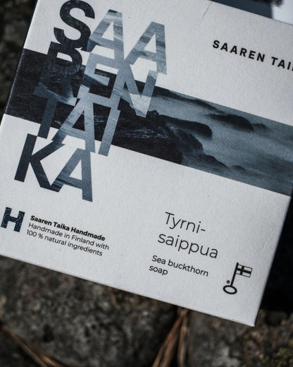 Saaren Taika Tyrnisaippua ruusufinniin, couperosaan ja punoittavalle iholle