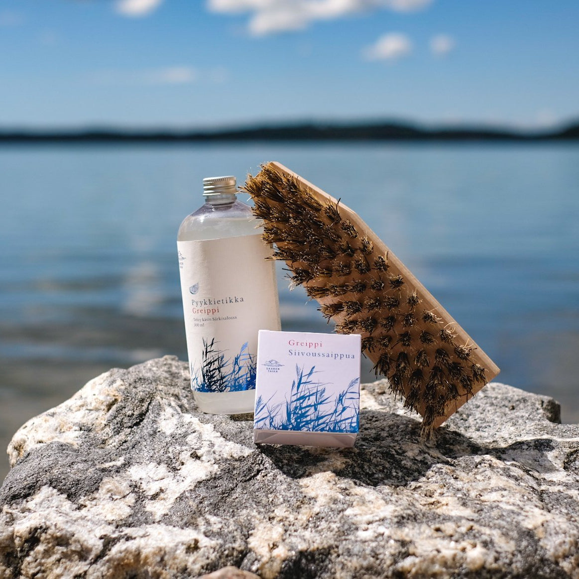 Pyykkietikka Greippi 500ml - Asiakkaidemme suuresti rakastama hedelmäisen raikas ja 100% käsintehty pyykkietikka 🇫🇮