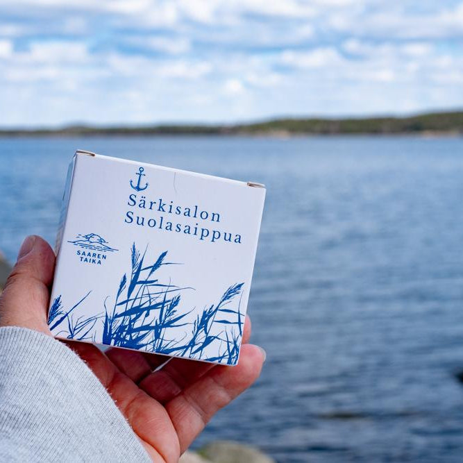 Särkisalon Suolasaippua™ | Luonnollinen, vegaaninen, luomu | Saaren Taika 🇫🇮