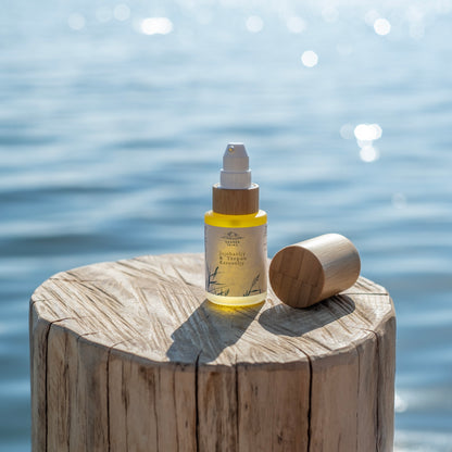 Jojoba & Teepuu suojaava kasvoöljy erityisesti akneiholle 30ml | Saaren Taika SH 39,95€