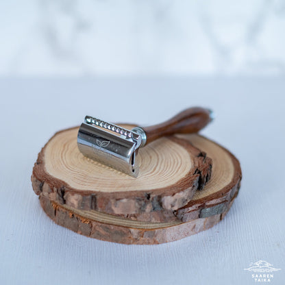Zero Waste Safety Razor Sheivaaja/Höylä + 10 Terää Naisille Ja Miehille, Muoviton, Vegaaninen  - No:1 Eco by Saaren Taika