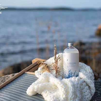 Saaren Taika 500ml Pyykkietikka Laventeli - Raikkaan tuulahduksen tekstiileille antava 100% biohajoava pyykkietikk